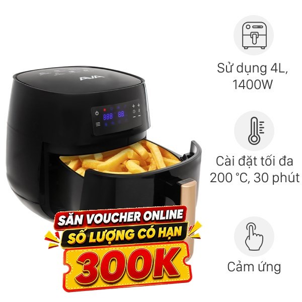 Nồi chiên không dầu AVA 4 lít AF358T