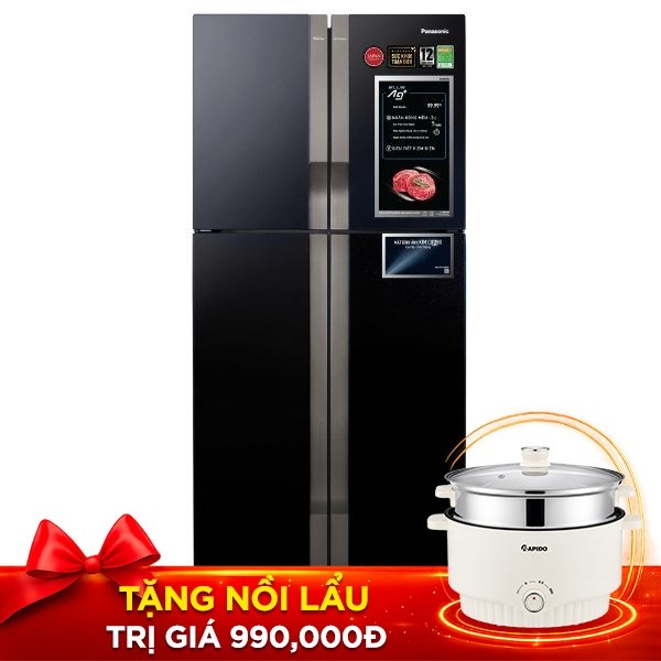 Panasonic Inverter 550 lít NR-DZ601VGKV