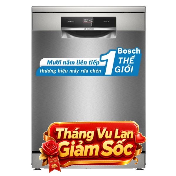 Máy rửa chén độc lập Bosch SMS8YCI01E