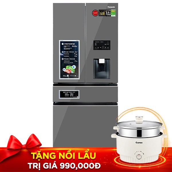Panasonic Inverter 540 lít PRIME+ Edition NR-YW590YMMV