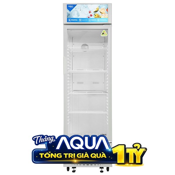 Tủ mát AQUA  215 lít AQS-AF340S
