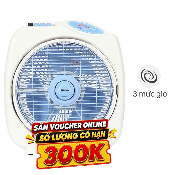 Quạt hộp Senko  3 cánh BD1012 40W