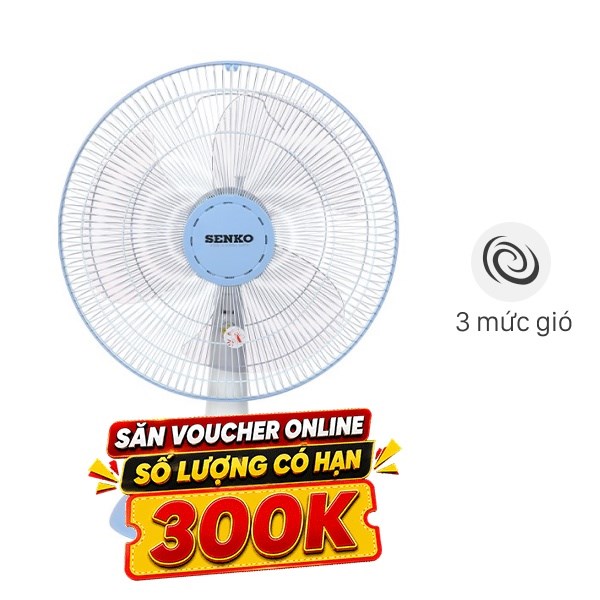 Quạt bàn Senko  3 cánh B1612 47W