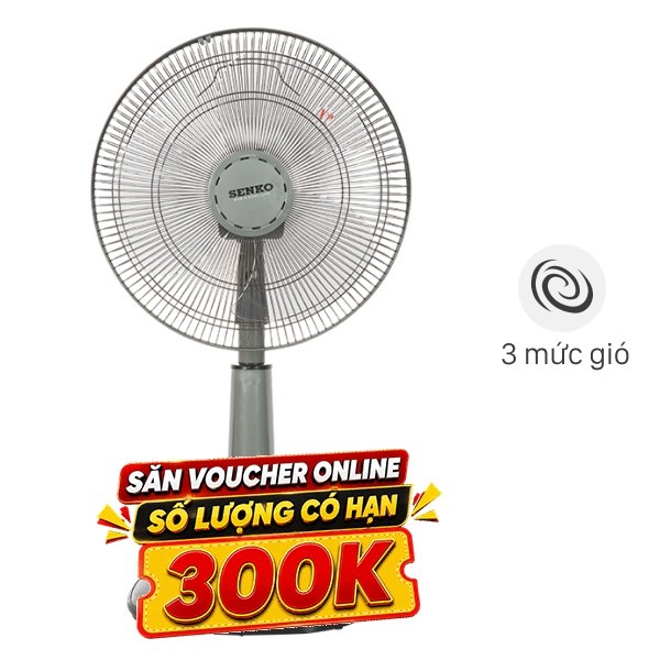 Quạt lửng Senko  3 cánh L1638 47W