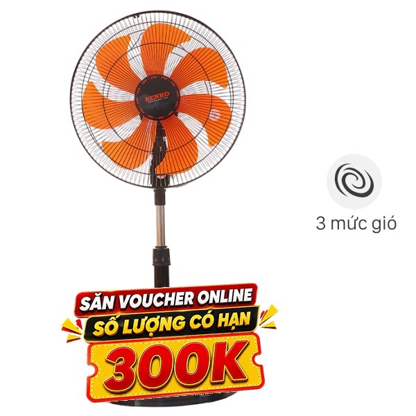 Quạt lửng Senko  7 cánh LTS1636 65W