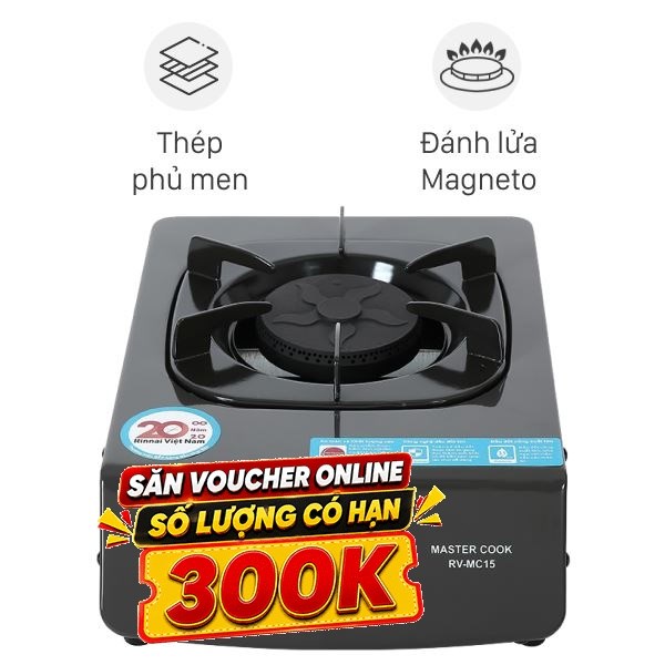 Bếp ga đơn Rinnai RV-MC15G