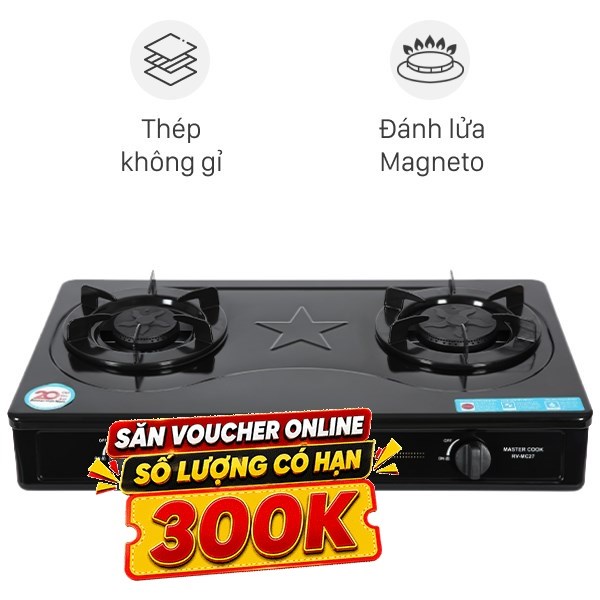 Bếp ga đôi Rinnai RV-MC27BE