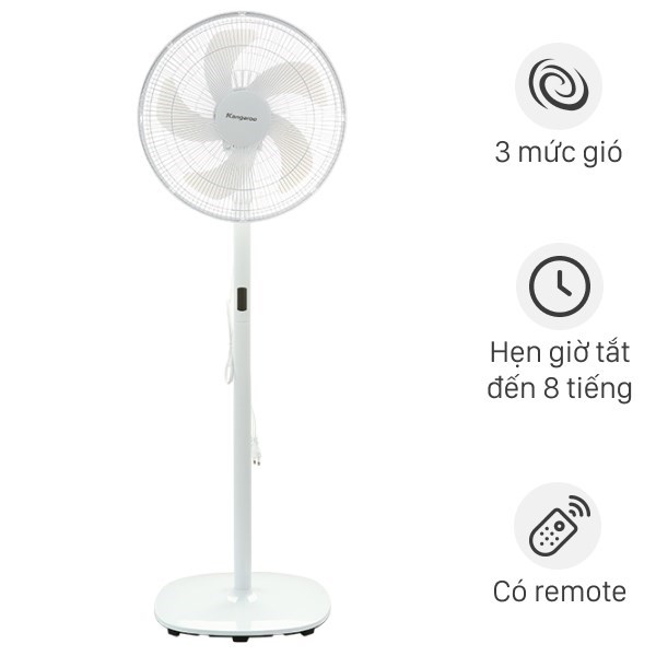 Quạt đứng Kangaroo  5 cánh KG726 45W