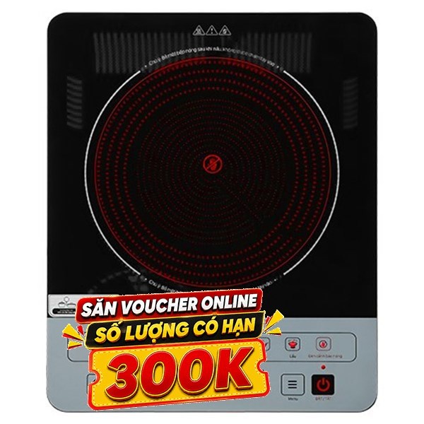 Bếp hồng ngoại đơn Sunhouse SHD 6005(EMC) 2000W