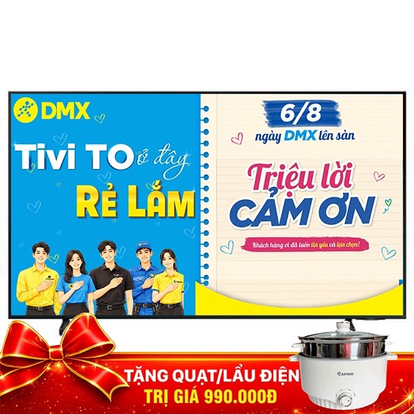 Smart Tivi Crystal UHD Samsung 4K 85 inch UA85BU8000