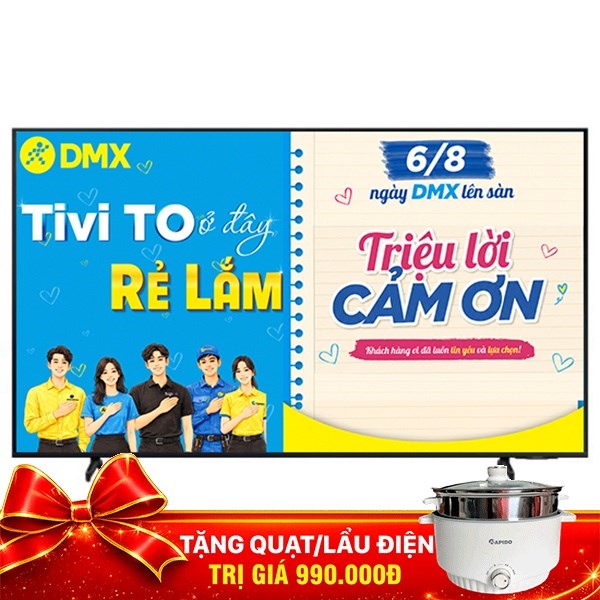 Smart Tivi Samsung 4K Crystal UHD 65 inch UA65BU8000