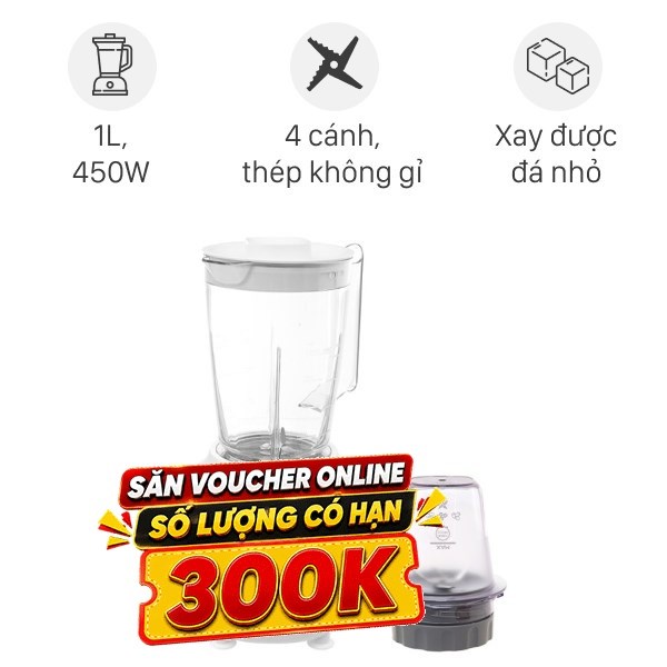 Máy xay đa năng Philips HR2041/10
