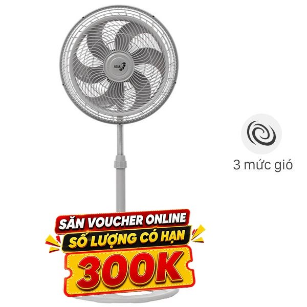 Quạt đứng Asia  6 cánh VY639990 80W