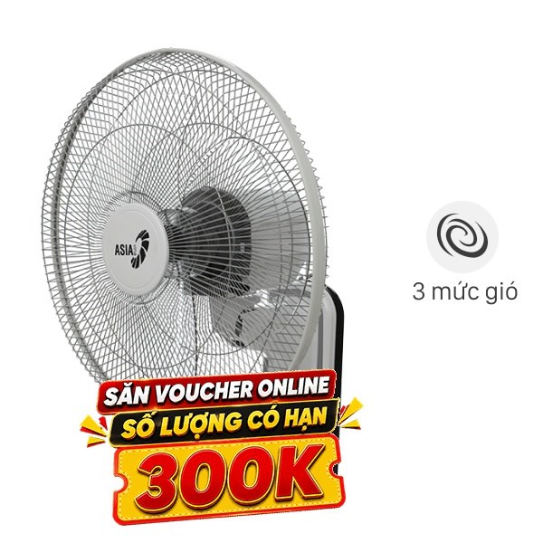 Quạt treo tường Asia  3 cánh VY357690 55W