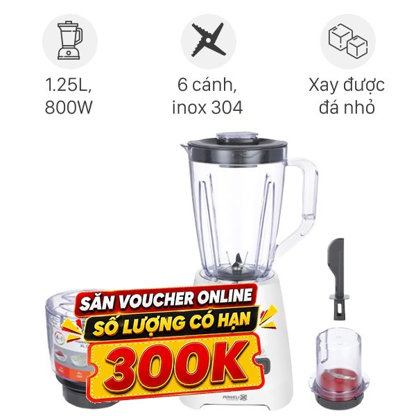 Máy xay đa năng Tefal BlendForce Piano BL47YB66