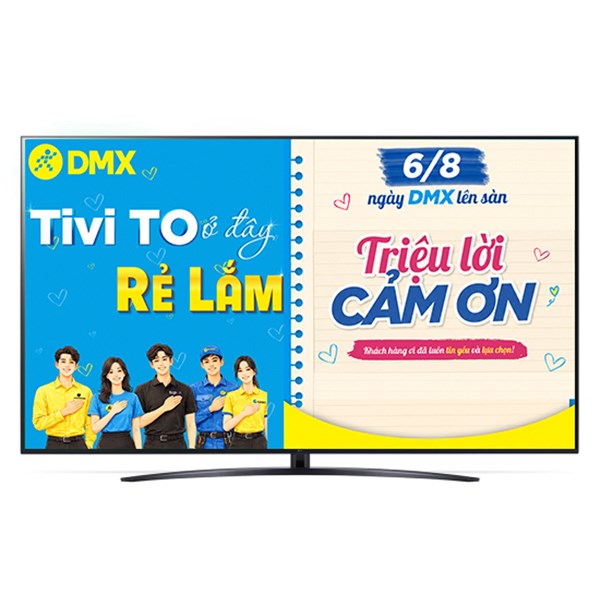 Smart Tivi NanoCell LG 4K 50 inch 50NANO76SQA