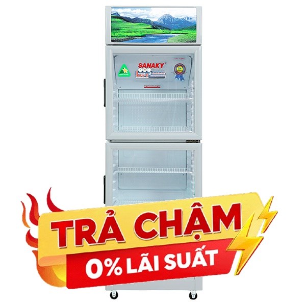 Tủ mát 2 cánh Sanaky 240 lít VH-308WL