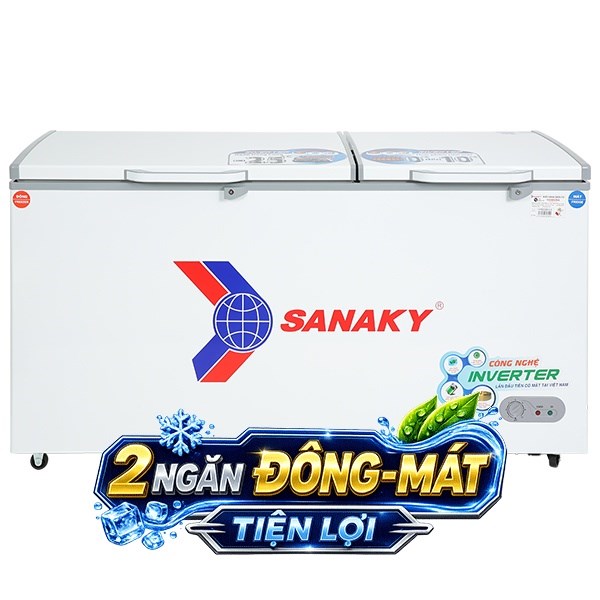 Tủ đông Sanaky Inverter 485 lít VH-6699W3