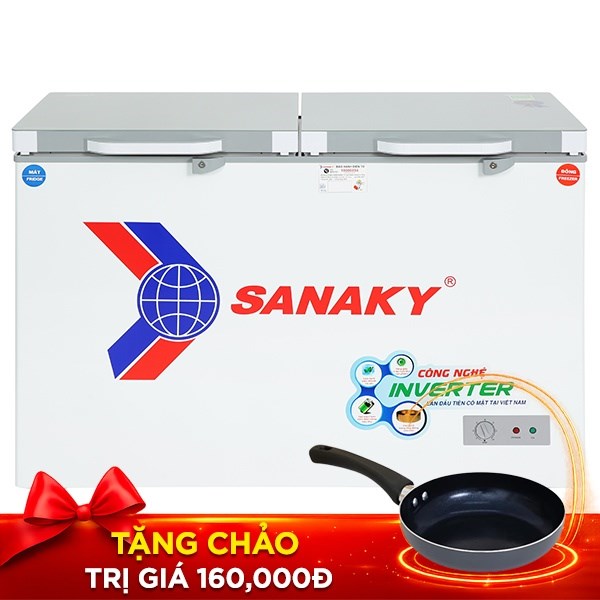 Tủ đông Sanaky Inverter 260 lít VH-3699W4K