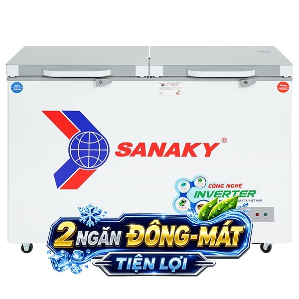 Tủ đông Sanaky Inverter 260 lít VH-3699W4K