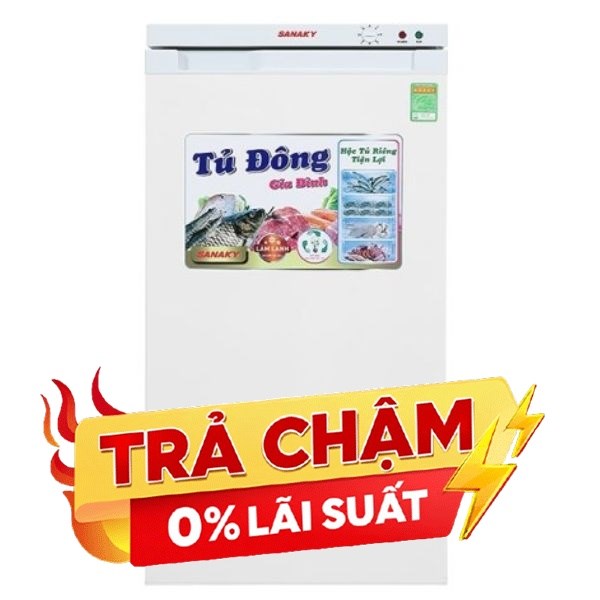 Tủ đông Sanaky 118 lít TD.VH160VD