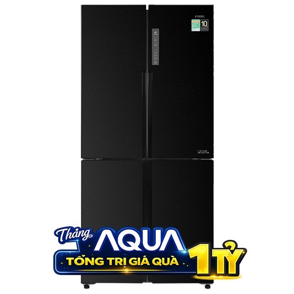 Tủ lạnh Aqua Inverter 456 lít Multi Door AQR-M525XA(FB)
