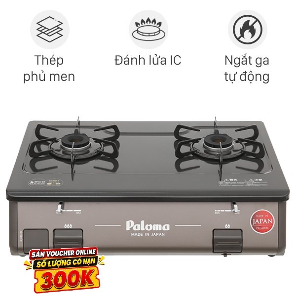Bếp ga đôi Paloma PA-J61PE (BR)