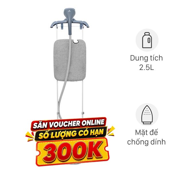 Bàn ủi hơi nước đứng Electrolux E5GS1-44MN 1800W