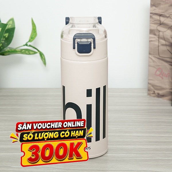 Bình giữ nhiệt nóng lạnh Inox 400 ml Delites XB-21136