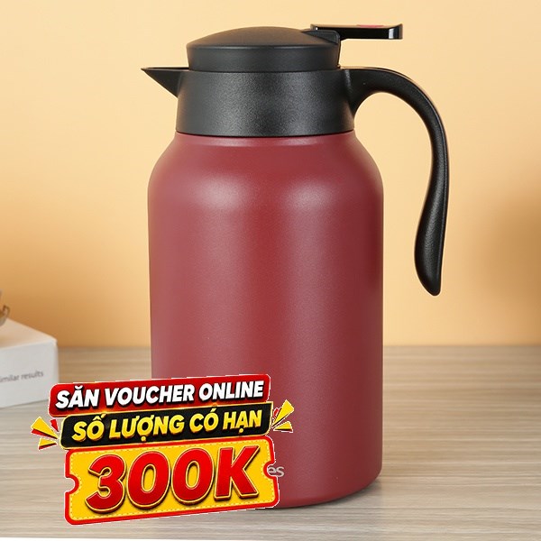 Bình giữ nhiệt nóng lạnh Inox 2000 ml Delites XB-20156