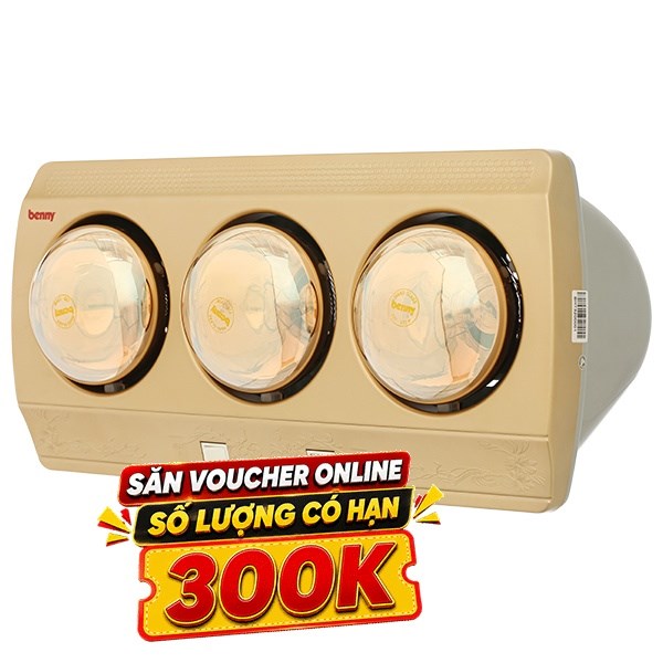 Đèn sưởi nhà tắm Benny BHT032X