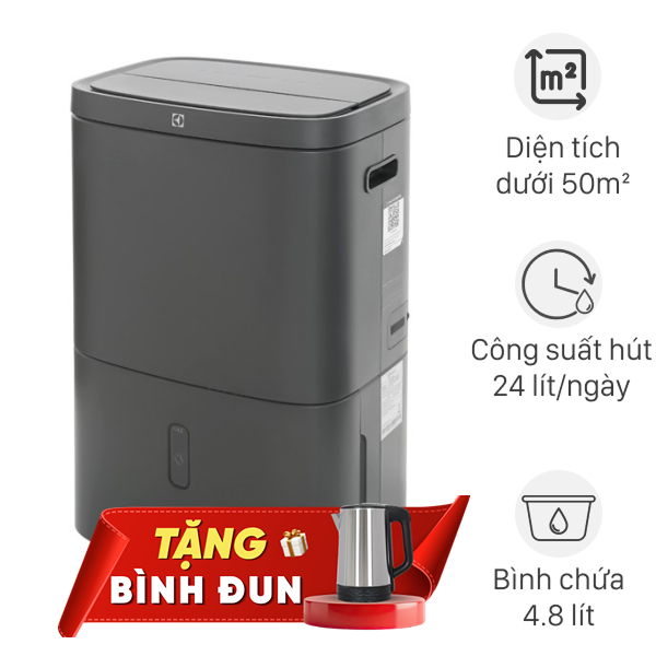 Máy hút ẩm Electrolux EDH12TRBD2 285W