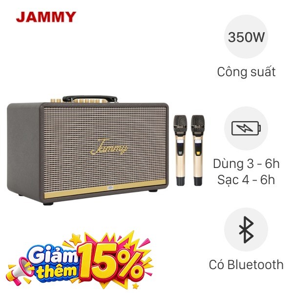 Loa karaoke xách tay Jammy N2070K