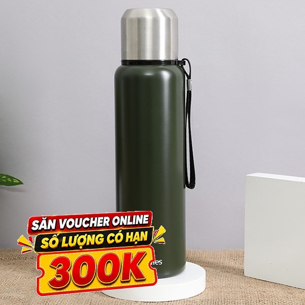 Bình giữ nhiệt nóng lạnh Inox 800 ml Delites Z85