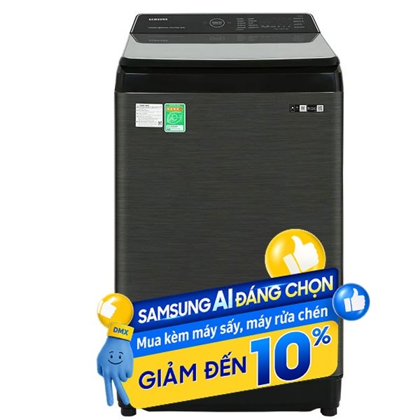 Máy giặt Samsung Inverter 12 kg WA12CG5886BVSV