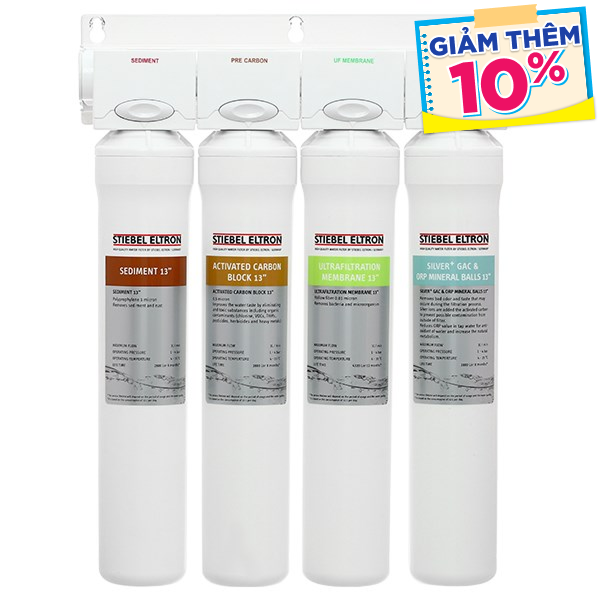 Thiết bị lọc nước UF Stiebel Eltron Stream 5S 4 lõi