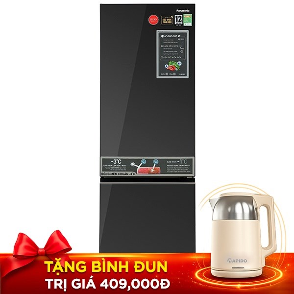Panasonic Inverter 325 lít NR-BC361VGMV