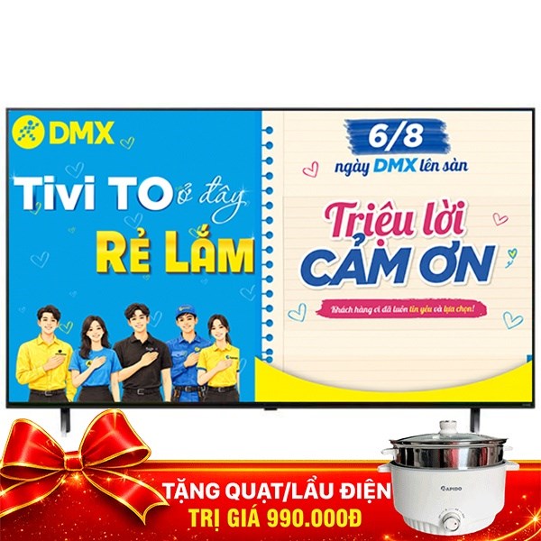 Smart Tivi QNED LG AI 4K 86 inch 86QNED80SRA