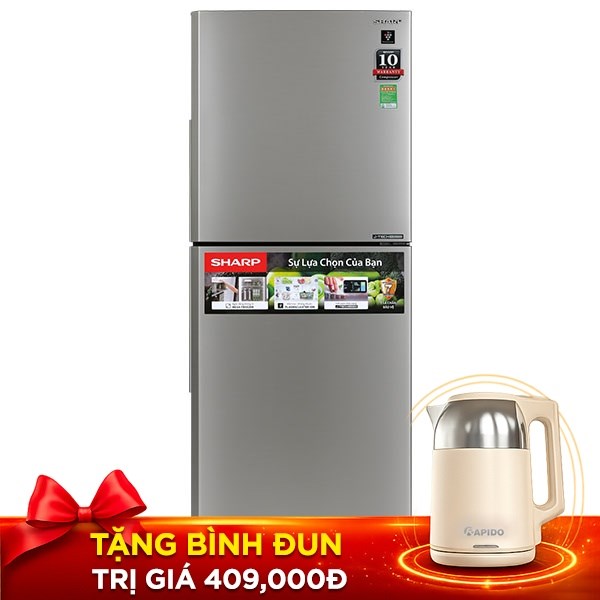 Sharp Inverter 330 lít SJ-XP352AE-SL