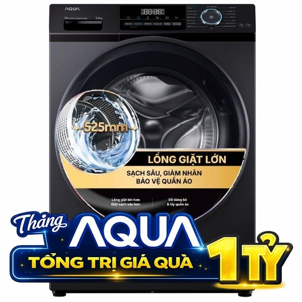 Aqua Inverter 9.5 Kg AQD-A952J BK