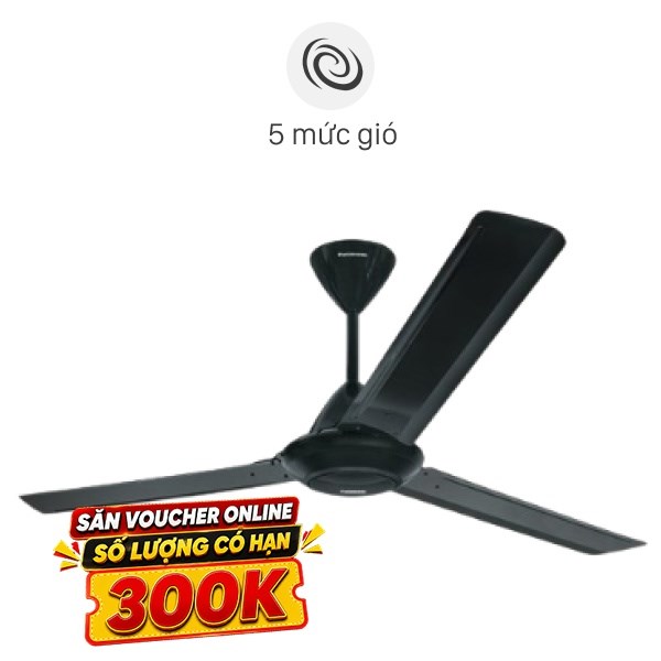 Quạt trần Panasonic 3 cánh F-60MZ2-K 66W