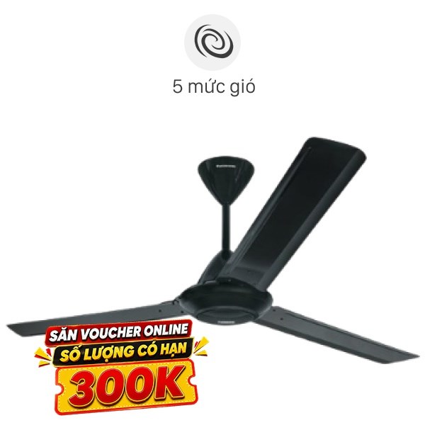 Quạt trần Panasonic 3 cánh F-60MZ2-KS 66W