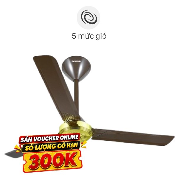 Quạt trần Panasonic 3 cánh F-56NCL 70W