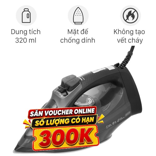 Bàn ủi hơi nước Philips DST5040/80 2600W