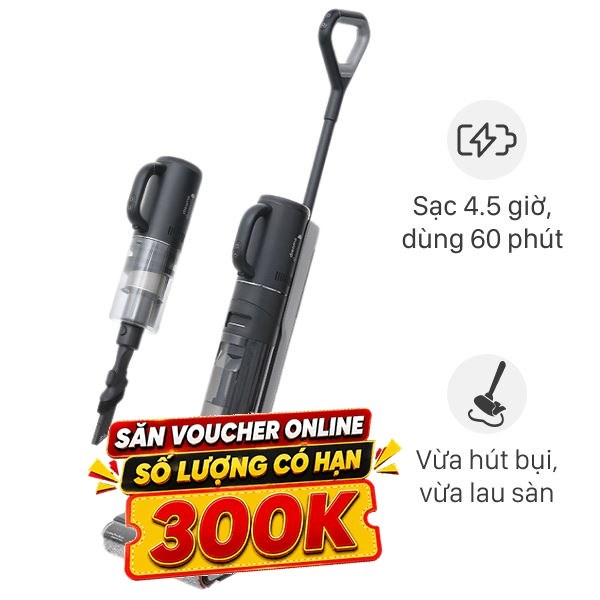 Máy hút bụi lau nhà Dreame H12 Dual