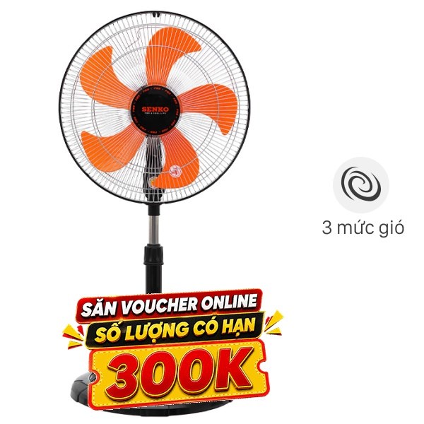 Quạt lửng Senko  5 cánh LTS1632 60W
