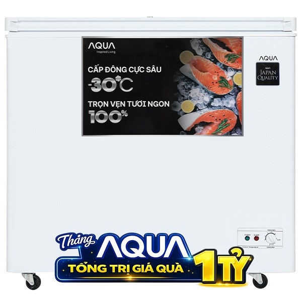 Tủ đông AQUA Inverter 301 lít AQF-C4001E
