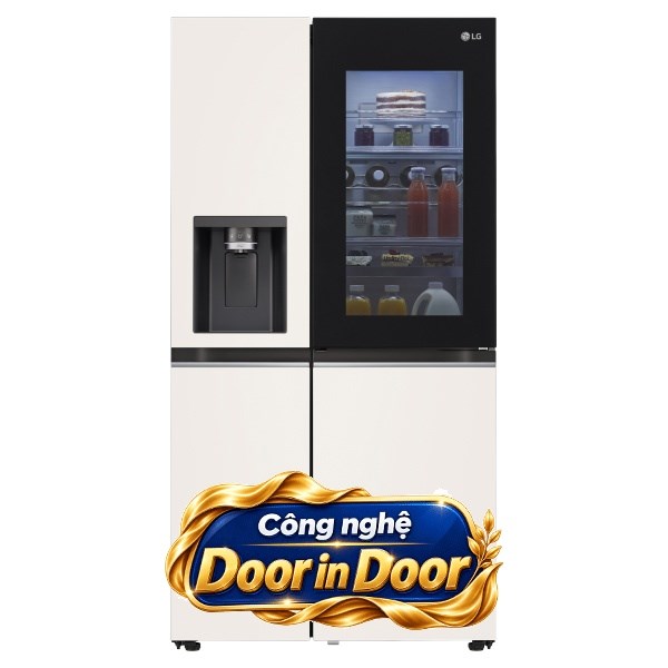 LG Inverter 635 lít InstaView Door-in-Door GR-X257BG