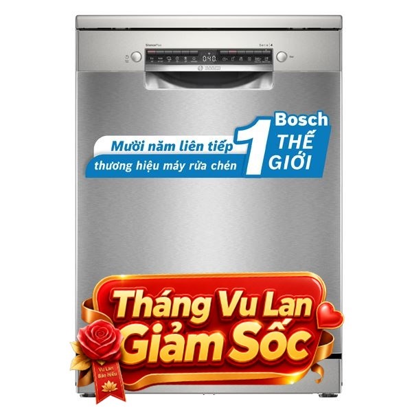 Máy rửa chén độc lập Bosch SMS4EKI06E