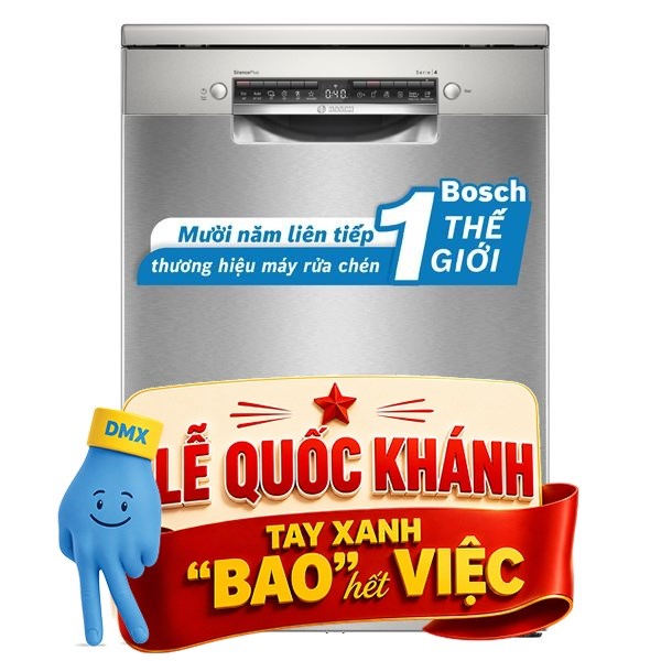 Máy rửa chén độc lập Bosch SMS4EKI06E